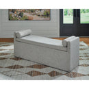  Signature Design by Ashley Galliden D841-00 Large Upholstered Dining Room Bench IMAGE 5