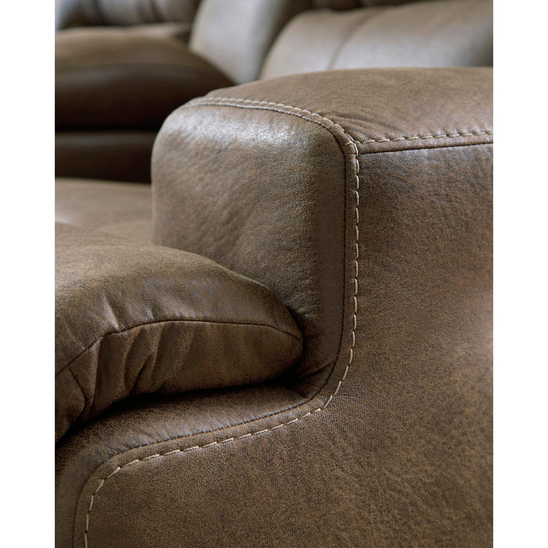 Signature Design by Ashley Beckley Place PC9180218 Power Reclining Loveseat with Console and Adjustable Headrest IMAGE 11