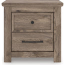 Signature Design by Ashley Rusticott PCB2260-92 Two Drawer Night Stand IMAGE 3