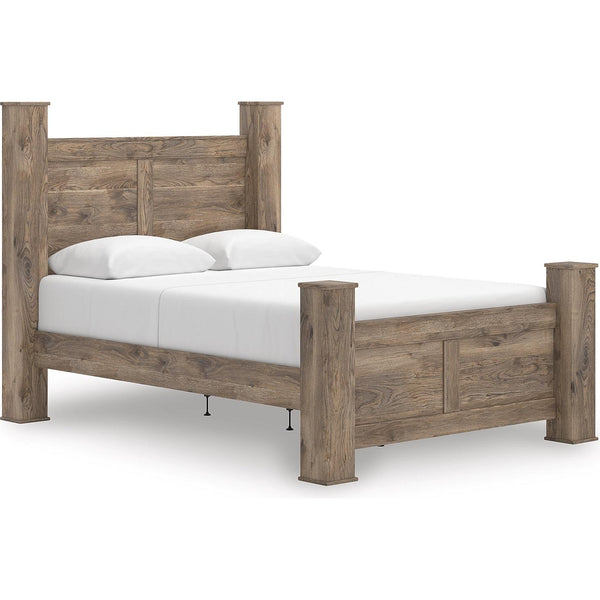  Signature Design by Ashley Rusticott PCB2260B4 Queen Poster Bed IMAGE 1
