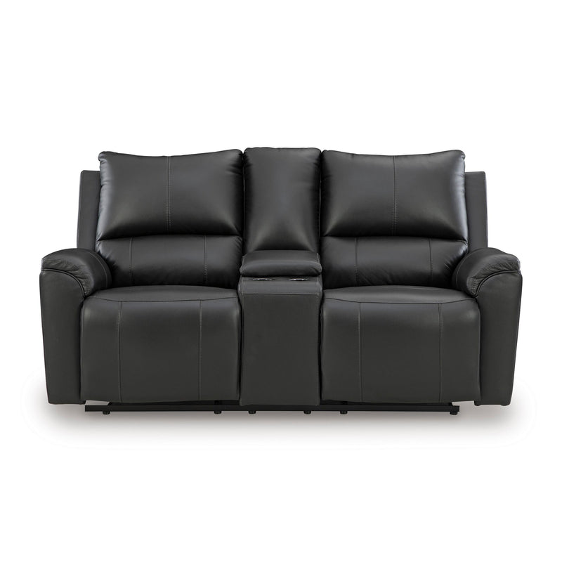  Signature Design by Ashley Glossmore PCU1170094 DBL Reclining Loveseat with Console IMAGE 2