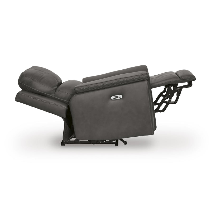  Signature Design by Ashley Bleckley PCU1200013 Power Recliner with Adjustable Headrest IMAGE 4