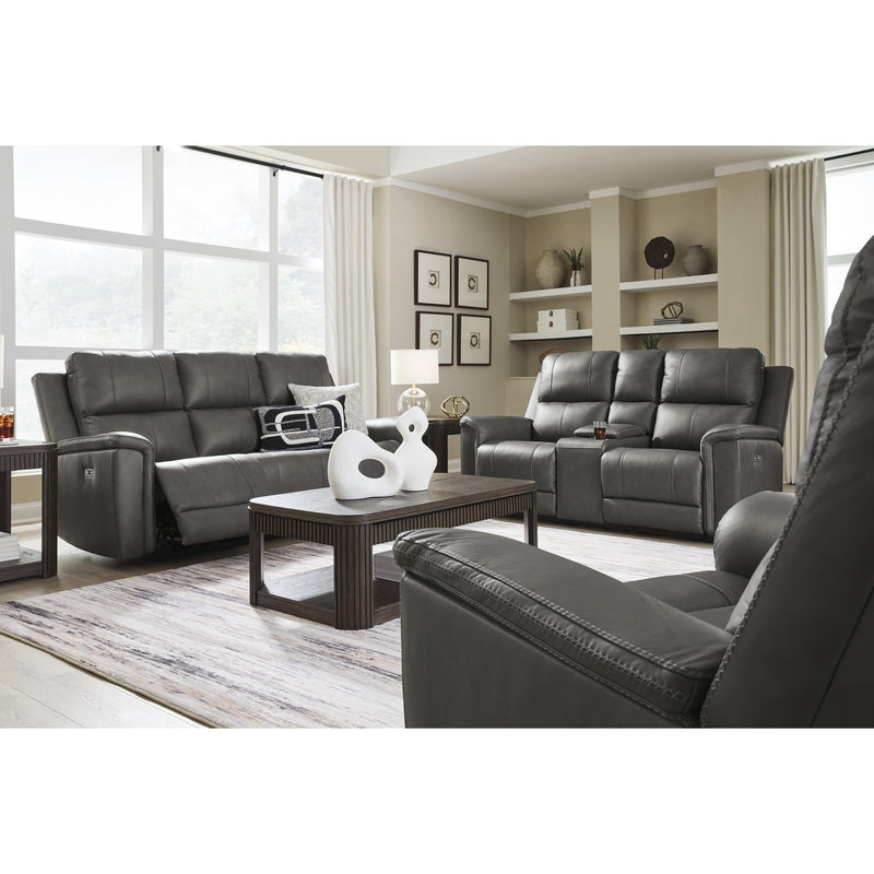  Signature Design by Ashley Bleckley PCU1200013 Power Recliner with Adjustable Headrest IMAGE 8