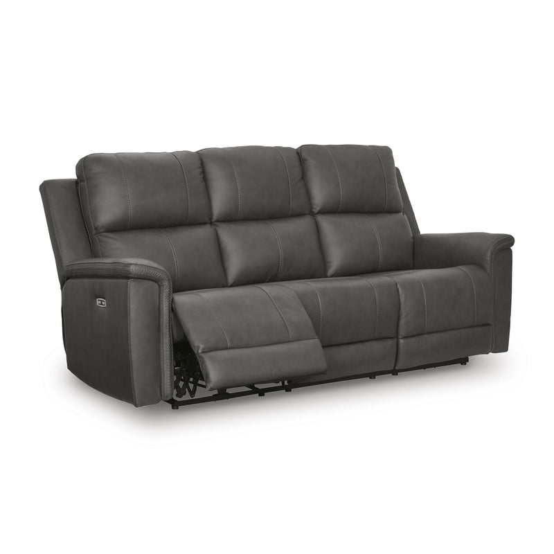  Signature Design by Ashley Bleckley PCU1200015 Power Reclining Sofa with Adjustable Headrest IMAGE 1