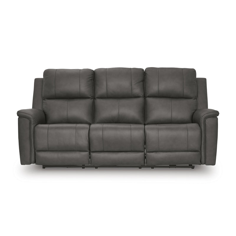  Signature Design by Ashley Bleckley PCU1200015 Power Reclining Sofa with Adjustable Headrest IMAGE 2
