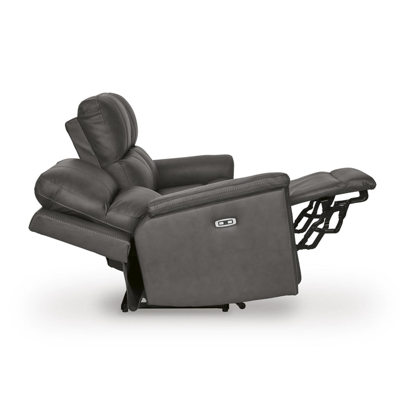  Signature Design by Ashley Bleckley PCU1200015 Power Reclining Sofa with Adjustable Headrest IMAGE 3