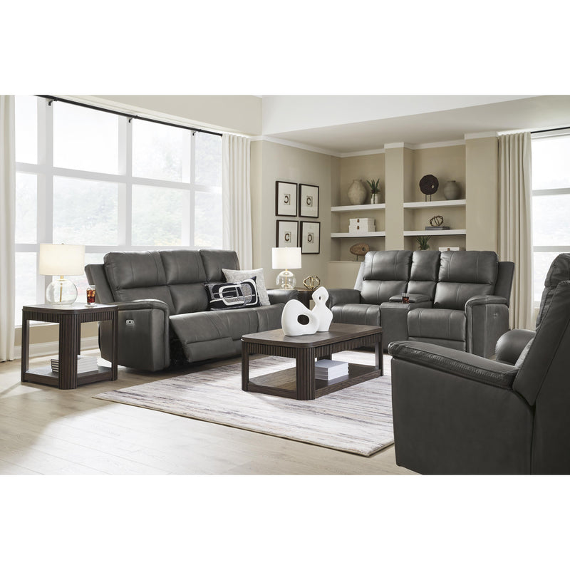  Signature Design by Ashley Bleckley PCU1200018 Power Reclining Loveseat with Console and Adjustable Headrest IMAGE 14