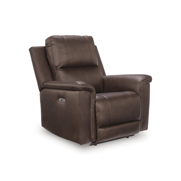  Signature Design by Ashley Bleckley PCU1200113 Power Recliner with Adjustable Headrest IMAGE 1