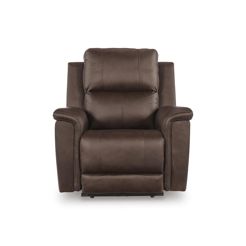  Signature Design by Ashley Bleckley PCU1200113 Power Recliner with Adjustable Headrest IMAGE 3