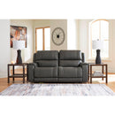  Signature Design by Ashley 5Z - Pittson PCU12600S1 2 pc Power Reclining Sectional Loveseat IMAGE 2