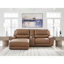  Signature Design by Ashley DeepWakes PCU62606S17 3 pc Power Reclining Sectional with Chaise IMAGE 2