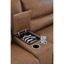  Signature Design by Ashley DeepWakes PCU62606S31 7 pc Reclining Sectional with Chaise and Storage Consoles IMAGE 3