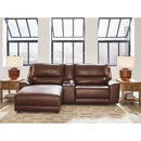  Signature Design by Ashley DeepWakes PCU62607S17 3 pc Power Reclining Sectional with Chaise IMAGE 2