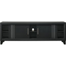  Crown Mark Charlie B9235-9 TV Stand - Charcoal IMAGE 3