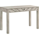 B9330 Crown Mark VALOR Rustic White Writing Desk