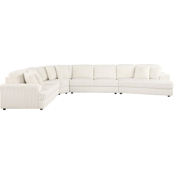  Coaster Furniture Emberson 508851-SEC 4-piece Upholstered Modular Sectional Sofa - Ivory IMAGE 1
