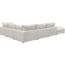  Coaster Furniture Serene 551321-SET 6 pc Upholstered Modular Sectional - Beige IMAGE 4