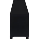  Coaster Furniture Jupiter 736303-SET 3-piece Entertainment Center 79-inch TV Stand - Black IMAGE 6