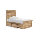  Signature Design by Ashley Makidern PCB1170B26 Twin Panel Storage Bed IMAGE 5