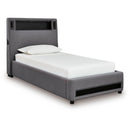 Signature Design by Ashley Verishaw PCB2721B23 Twin Upholstered Bed IMAGE 1