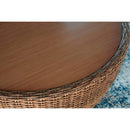  Signature Design by Ashley Double Point PCP503-708 Round Cocktail Table IMAGE 4