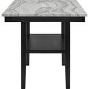  Crown Mark Marbel 1718SET 5 pc Dinette with Faux Marble Top IMAGE 3