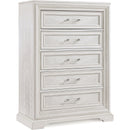  Crown Mark Alexandria B1650N-4 Chest - Antique White IMAGE 1