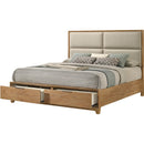  Crown Mark Florian B6572-Q Queen Platform Bed with Storage IMAGE 2