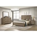  Crown Mark Valor B9332-11 Dresser Mirror - Light Brown IMAGE 4