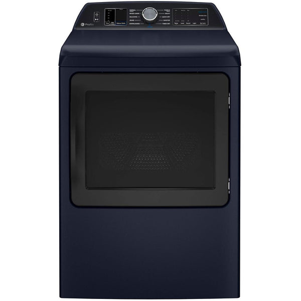 GE Profile 7.3 cu.ft. Gas Dryer with Steam and Washer Link PTD80GBPTRS IMAGE 1