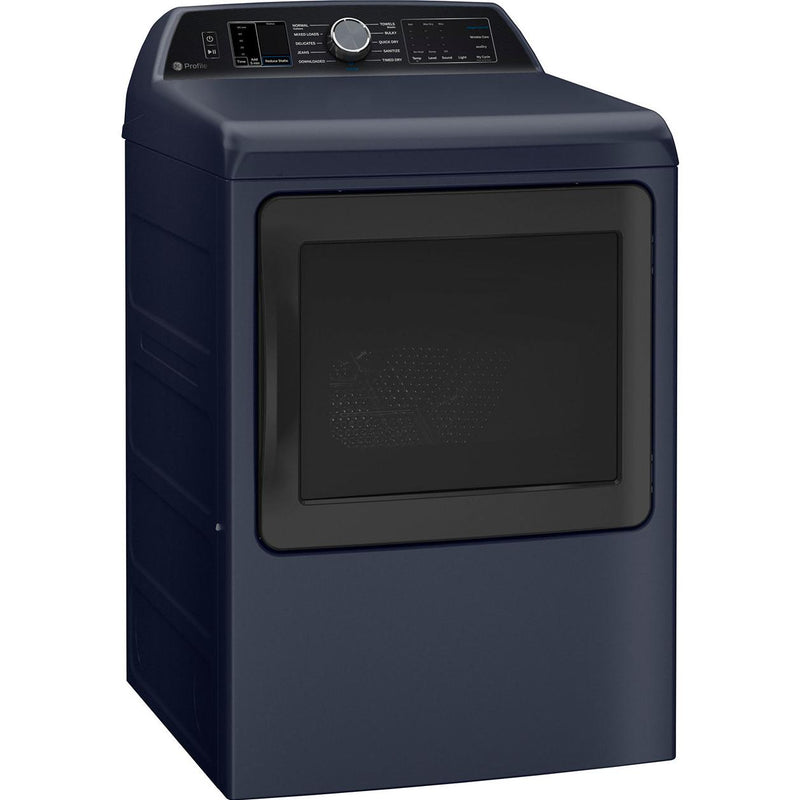  GE Profile 7.3 cu.ft. Electric Dryer with Steam and Washer Link PTD80EBPTRS IMAGE 5