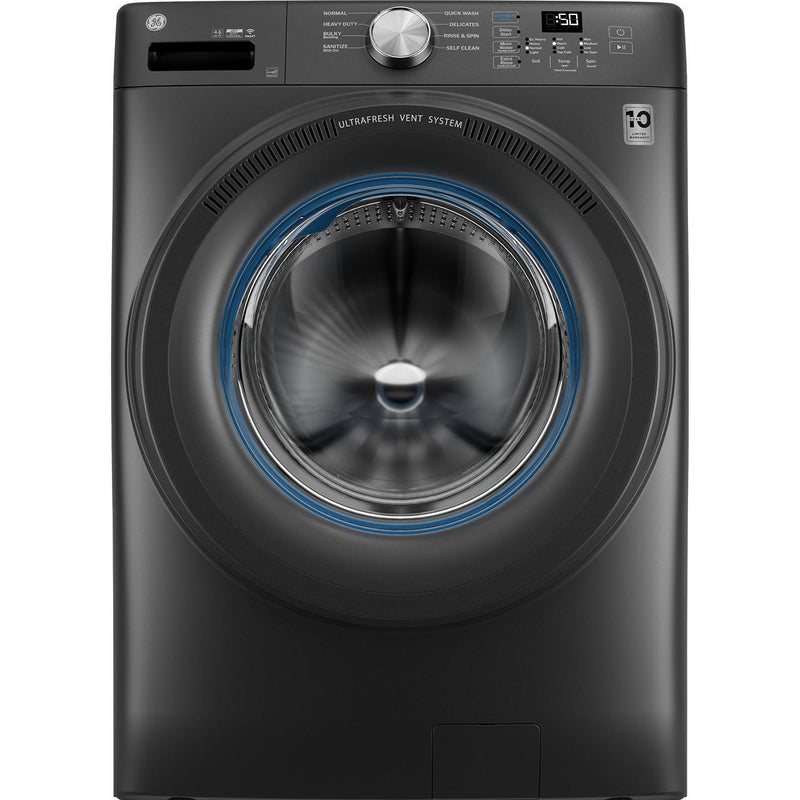  GE 4.6 cu. ft. Smart Front Load Washer with UltraFresh Vent System with OdorBlock™ GFW350SPYDS IMAGE 1