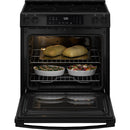 GE 30-inch Slide-in Electric Range with Crisp Mode GRS500PVBB IMAGE 2