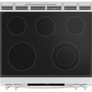  GE 30-inch Slide-in Electric Range with Crisp Mode GRS500PVWW IMAGE 3
