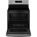  GE 30-inch Freestanding Electric Range with Crisp Mode GRF500SVSS IMAGE 3