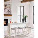  Signature Design by Ashley Robbinsdale 4 pc Counter Height Dinette D642-113 IMAGE 5