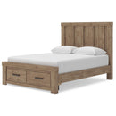  Signature Design by Ashley Oliandon Queen Panel Bed with Storage B100-13/PCB2844-54S/PCB2844-57/PCB2844-95 IMAGE 1