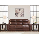  Signature Design by Ashley Next Move Power Reclining Leather Match Sofa PCU1210215 IMAGE 7