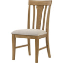  Coaster Furniture Hartville 109462 Set of 2 Dining Side Chair - Natural Light Brown IMAGE 5