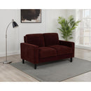  Coaster Furniture Ruth Stationary Fabric Loveseat 511212 IMAGE 2