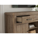  Signature Design by Ashley Garistyn W2844-268 XL TV Stand with Fireplace Option IMAGE 2