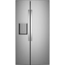  GE 36-inch, 27.7 cu. ft. Side-By-Side Refrigerator with Extra Tall Dispenser GSS28PYYFS IMAGE 1