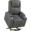  Coaster Furniture Armstrong Leather Look Lift Chair 609478P IMAGE 5