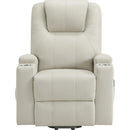  Coaster Furniture Armstrong Leather Look Lift Chair 609477P IMAGE 4