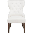  Coaster Furniture Baney 104507DOK Fabric Upholstered Dining Side Chair - Cream/Dark Oak IMAGE 3