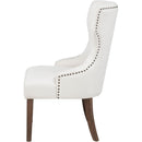  Coaster Furniture Baney 104507DOK Fabric Upholstered Dining Side Chair - Cream/Dark Oak IMAGE 5