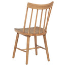  Coaster Furniture Middleton 108546NAT Set of 2 Solid Wood Dining Side Chair - Brown IMAGE 9