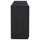  Coaster Furniture Leandro 115395 2-drawer Dining Sideboard Server - Burnished Black IMAGE 2