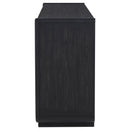  Coaster Furniture Leandro 115395 2-drawer Dining Sideboard Server - Burnished Black IMAGE 8