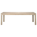  Coaster Furniture Solano 115501 90-inch Extension Dining Table - Weathered Mango IMAGE 7